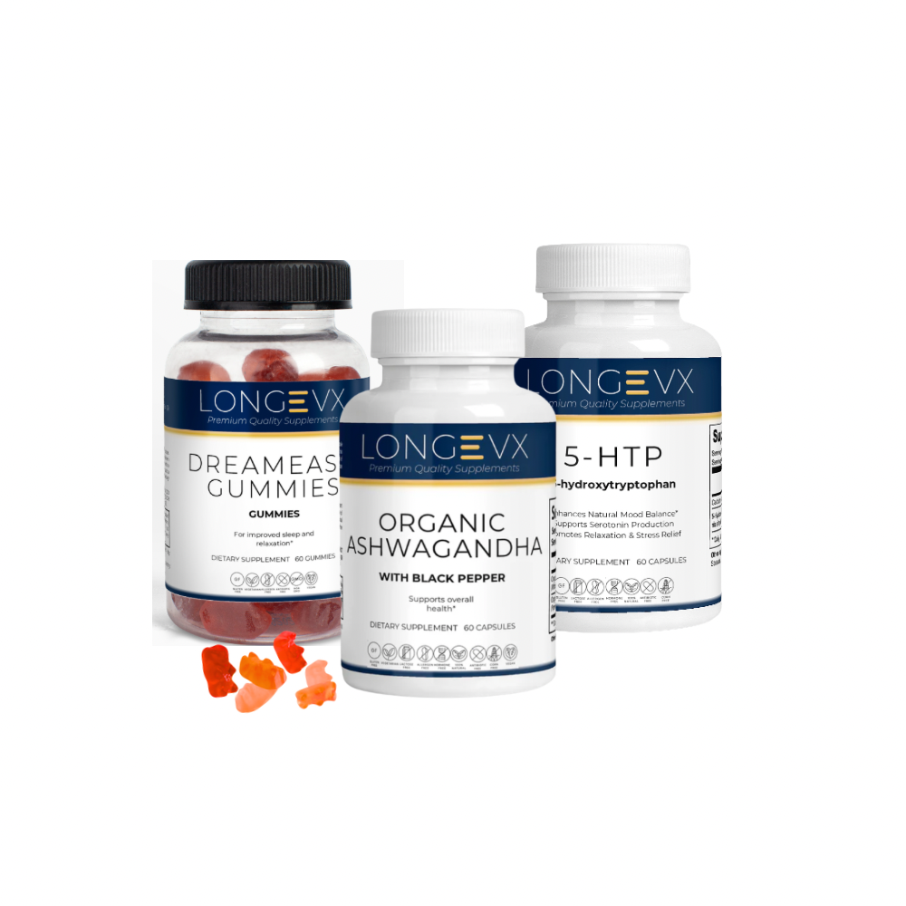 Stress Relief & Mood Enhancement Pack - LongeVX