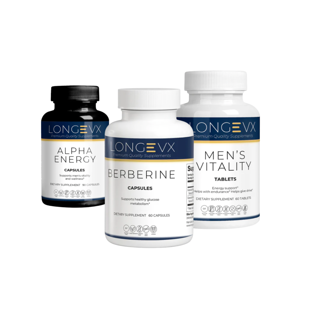 Men’s Vitality & Hormone Support Pack - LongeVX