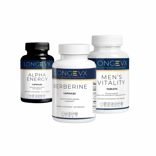 Men’s Vitality & Hormone Support Pack - LongeVX
