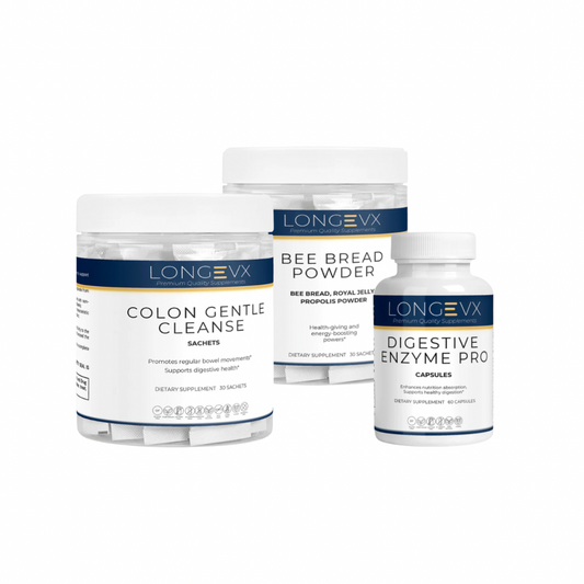 Digestive Health & Detox Pack - LongeVX